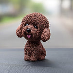 Scuotendo la testa Ornamenti per auto per cani Resine Adorabili regali di Capodanno per cani cartoni animati con nastro biadesivo, Pomeranian Cartoon Dog, Inu Cartoon Dog, Bulldog Cartoon Dog, Husky Dog Cartoon Dog, Corgi Dog Cartoon Dog               ...
