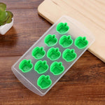 Vassoio in silicone per cubetti di ghiaccio a forma di mela