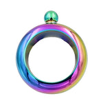 Brocca in acciaio inox 100 ml con coperchio in rame