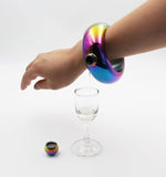 Brocca in acciaio inox 100 ml con coperchio in rame