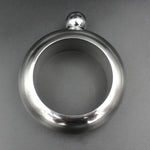 Brocca per bracciale in acciaio inossidabile addensato da 100 ml alla moda creativa da 3,5 once, Silver