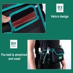 Borsa porta attrezzi in tela impermeabile 35.5x10.5x31 cm