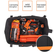 Borsa da cintura multifunzione per elettricista in tessuto Oxford, borsa per strumenti di manutenzione, borsa a tracolla, comoda borsa per attrezzi, dimensioni: 19 pollici, Size : 19 inch