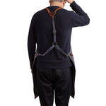 Grembiuli da lavoro da artigiano in tela di cotone stile retrò, Work Aprons(Grey), Work Aprons(Blue)