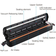 Pellicola sigillante Pellicola in rotolo Pellicola in PP Materiale trasparente Tazza per pellicola sigillante, Automatic Vacuum Sealer