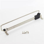 Appendiabiti per armadio estraibile con guida telescopica (35 cm), 35cm