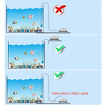Pompa d'aria silenziosa per acquario 220V 5W regolabile