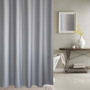 Tende da bagno con tenda da doccia in tessuto di poliestere con struttura a nido d'ape ispessente e impermeabile, dimensioni: 200 * 220 cm, Size:200*220cm