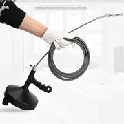 5 m Testa di Metallo cucina Wc Fogna Blocco Strumento Manuale Tubo Draga Scarichi Draga Tubi Fogna Lavello Pulizia Zoccoli, Blockage Hand Tool Pipe