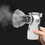 Nebulizzatore ad ultrasuoni portatile per terapia respiratoria