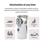 Nebulizzatore ad ultrasuoni portatile per terapia respiratoria