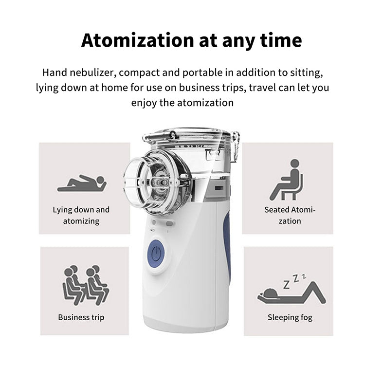 Nebulizzatore ad ultrasuoni portatile per terapia respiratoria
