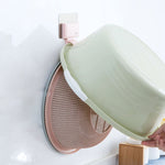 Gancio a parete creativo Traceless da bagno da 2 pezzi