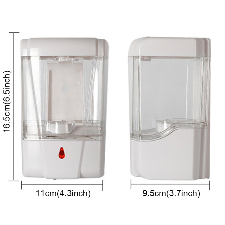 Dispenser automatico di sapone liquido da 700 ml in ABS