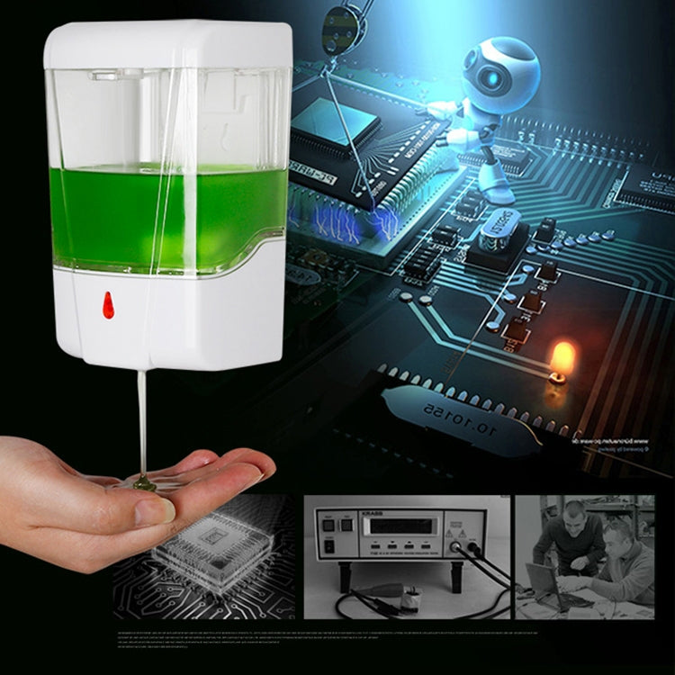 Dispenser automatico di sapone liquido da 700 ml in ABS