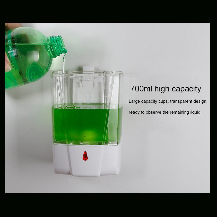 Dispenser automatico di sapone liquido da 700 ml in ABS