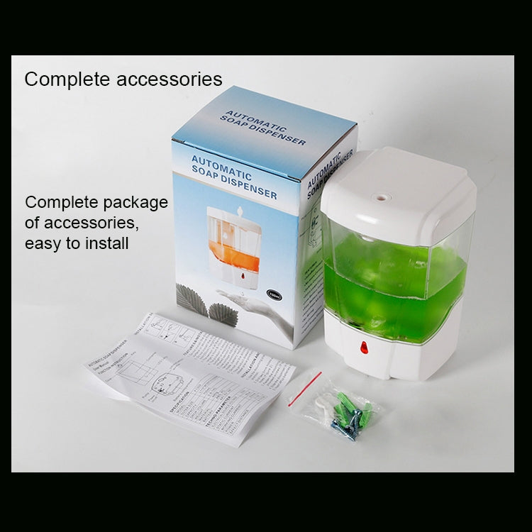 Dispenser automatico di sapone liquido da 700 ml in ABS