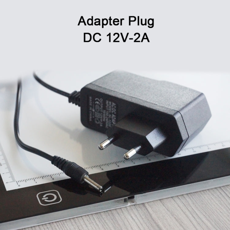 Lavagna acrilica LED A2 23W dimmerabile 12V con alimentatore