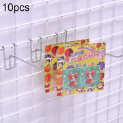 Gancio per mensola con griglia in ferro da supermercato 10 pezzi da 3,5 mm, lunghezza: 15 cm, 3.5mm  15cm