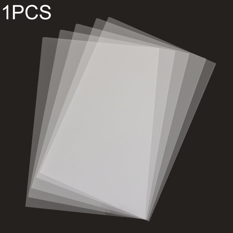 10 pezzi di pellicola termoretraibile per stampa carta da stampa epossidica fai-da-te materiale per timbri di gomma carta da stampa, DIY Heat Shrink Film (White), DIY Heat Shrink Film (Transparent)