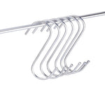 Gancio metallico a S in acciaio inox 9 cm