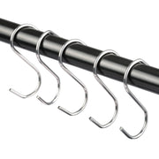 Gancio metallico multifunzionale in acciaio inossidabile a forma di S da 2,5 mm, lunghezza: 5,5 cm, 5.5cm