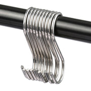 Gancio metallico multifunzionale in acciaio inossidabile a forma di S da 2,5 mm, lunghezza: 5,5 cm, 5.5cm