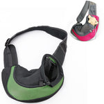Borsa a tracolla reversibile per cani e gatti Large