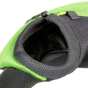 Borsa a tracolla reversibile per cani e gatti, borsa per animali domestici reversibile a mani libere, misura: grande, Size：Large