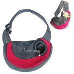Borsa a tracolla reversibile per cani e gatti Large