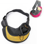 Borsa a tracolla reversibile per cani e gatti Large