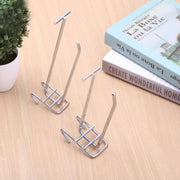 Gancio doppio per scaffale con griglia in ferro da supermercato, 5 pezzi, 5,8 mm, lunghezza: 25 cm, 5.8mm 1.6m