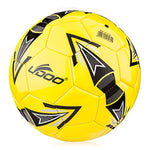 Calcio da partita indossabile da cucire in pelle PU da 21,5 cm, 21.5cm Fluorescent Blue, 21.5cm, 21.5cm Fluorescent Pink, 21.5cm Orange, 21.5cm Yellow, 21.5cm Green, 21.5cm 21.5cm, 21.5cm Red, 21.5cm Blue