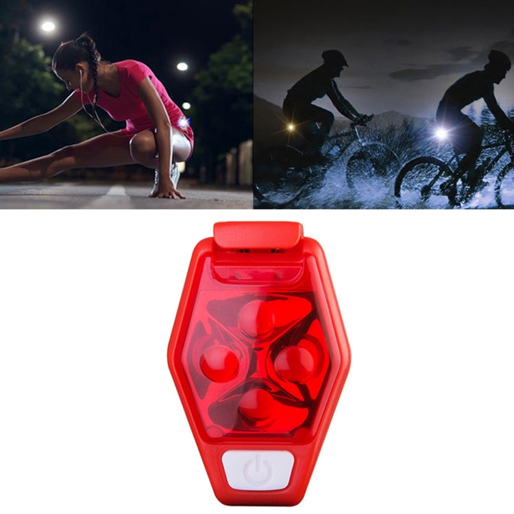 Luce di avvertimento per bicicletta da esterno multifunzionale, fanale posteriore per bicicletta, luce a clip posteriore a LED, LED Back Clip Light(Black), LED Back Clip Light(Purple), LED Back Clip Light(Red), LED Back Clip Light(White)