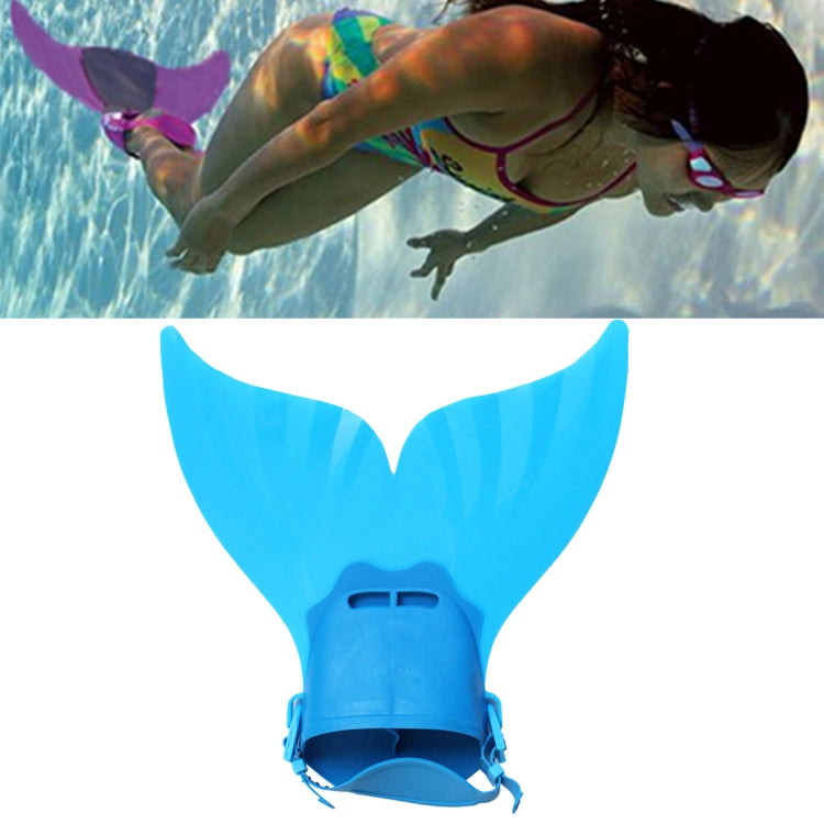 Pinna da nuoto regolabile con pinna da nuoto a forma di sirena per bambini, Diving Monofin (Pink), Diving Monofin (Green), Diving Monofin (Blue)