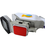 Stiratrice a vapore portatile 1000W con piastra in acciaio
