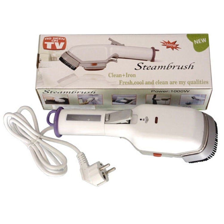 Stiratrice a vapore portatile 1000W con piastra in acciaio