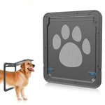 Porta per animali domestici con serratura automatica 42x37 cm