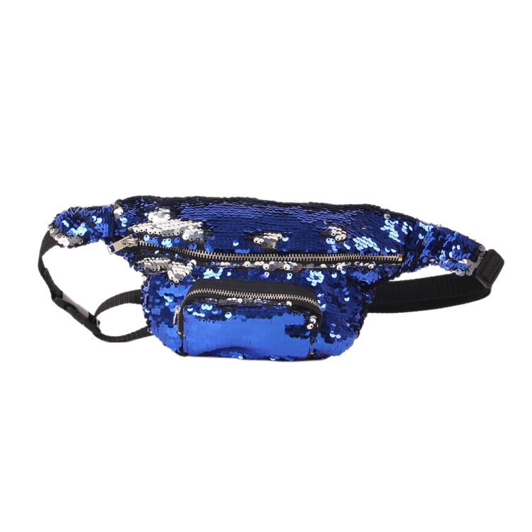Marsupio con paillettes Borsa per trucco doppio colore Borse a sirena Confezione da petto Borsa per cellulare da viaggio per ragazza da donna