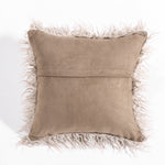 Fodera per cuscino in peluche lunga in velluto Fodera in pelo popolare quadrata per la decorazione della camera da letto della casa, dimensioni: 45 x 45 cm
