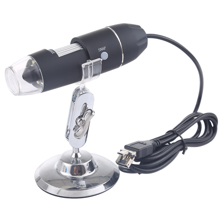 USB Magnifying Glass 0.3MP HD Image Sensor 2560x1920P USB Digital Microscope with 8 LEDs and Professional Stand