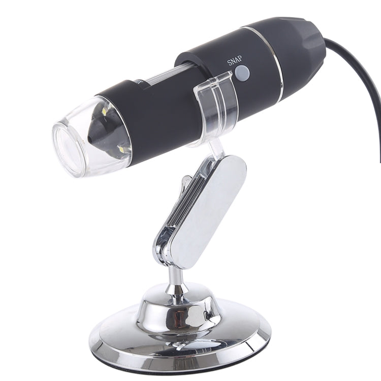 USB Magnifying Glass 0.3MP HD Image Sensor 2560x1920P USB Digital Microscope with 8 LEDs and Professional Stand