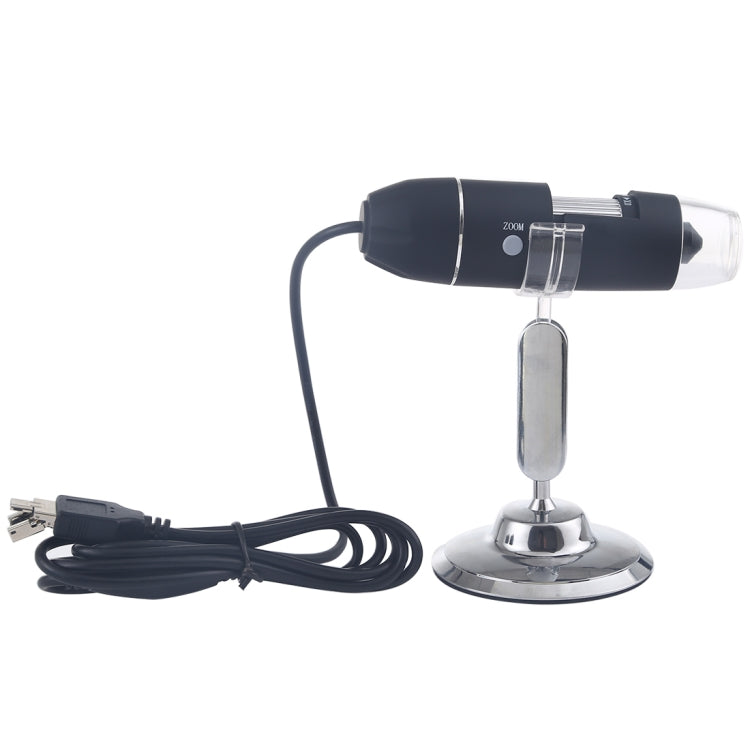 USB Magnifying Glass 0.3MP HD Image Sensor 2560x1920P USB Digital Microscope with 8 LEDs and Professional Stand