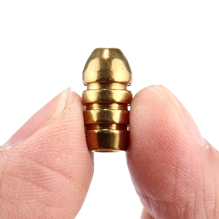Pesi da pesca con piombo filettato in rame da 4 g. Accessorio per esche morbide, 4g