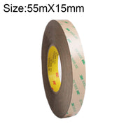 3M300LS Nastro biadesivo super adesivo 3M ultrasottile trasparente e resistente alle alte temperature, dimensioni: 55 m x 15 mm, Size: 55m x 15mm