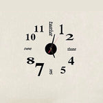 Orologio da parete digitale in acrilico 14x11 cm