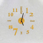 Orologio da parete digitale in acrilico 14x11 cm