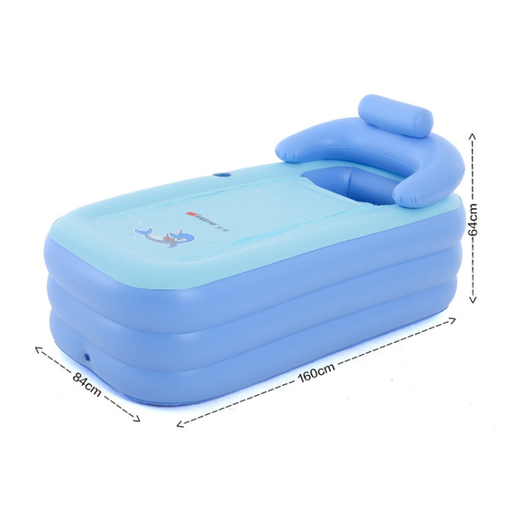 YT-038 Piscina per bambini gonfiabile per bagno caldo gonfiabile con fondo in spugna pieghevole con pompa di ricarica, Swimming Pool