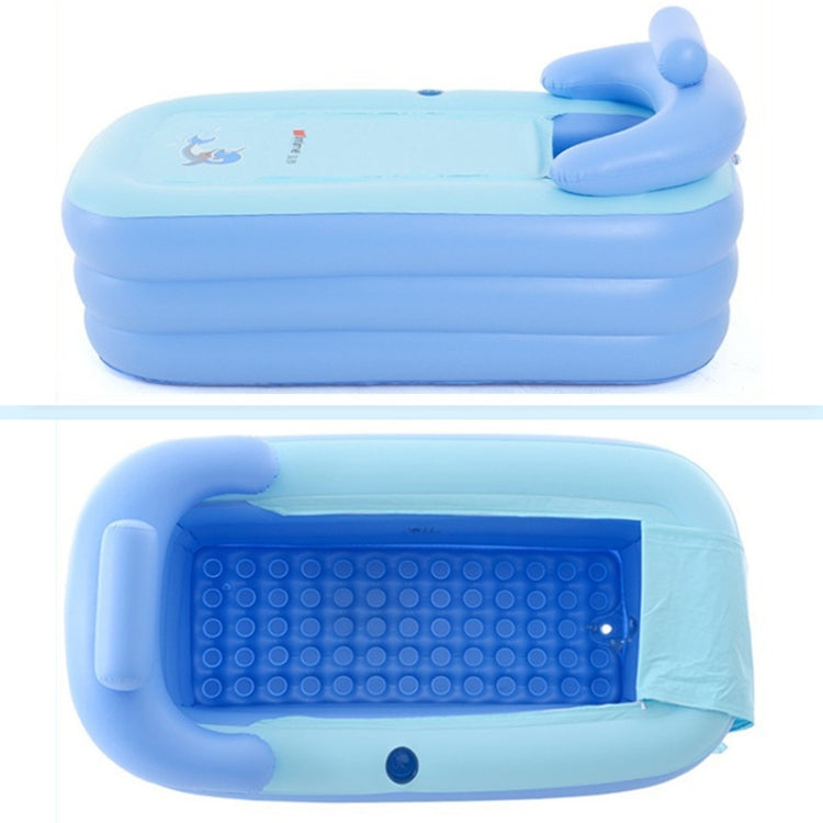 YT-038 Piscina per bambini gonfiabile per bagno caldo gonfiabile con fondo in spugna pieghevole con pompa di ricarica, Swimming Pool
