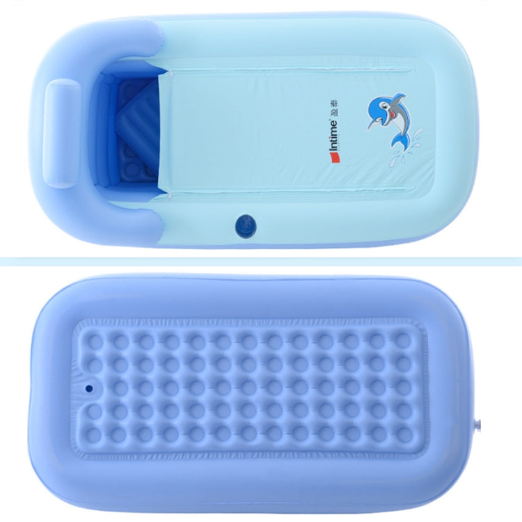 YT-038 Piscina per bambini gonfiabile per bagno caldo gonfiabile con fondo in spugna pieghevole con pompa di ricarica, Swimming Pool